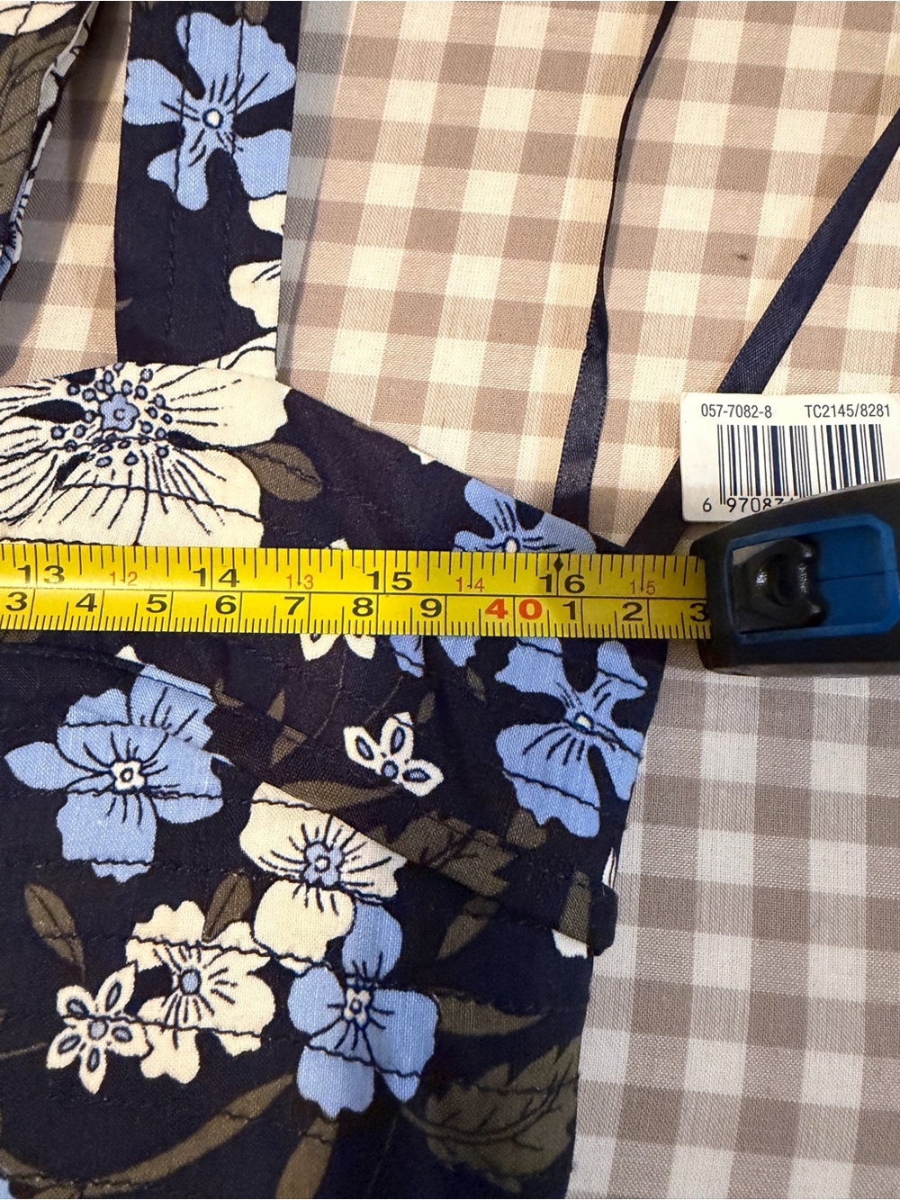Veronica Beard Colleen floral linen-blend midi dress - 4 - Picture 16 of 16